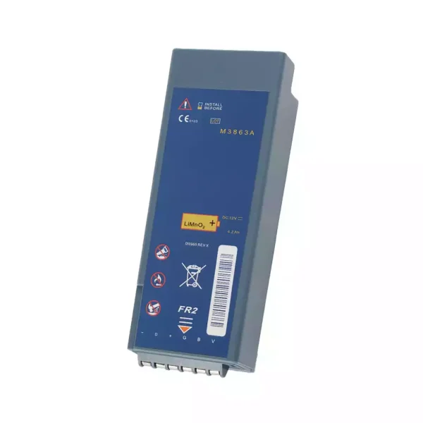 Batteria di ricambio per Philips HeartStart FR2 HeartStart FR2+ M3860A M3861A M3863A M3840A M3841A - immagine 2