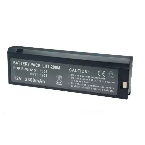 Batteria di ricambio per NIHON KOHDEN ECG-6851K,ECG-6151,ECG-6353,ECG-6511,ECG-6551,ECG-6951,ECG-9120