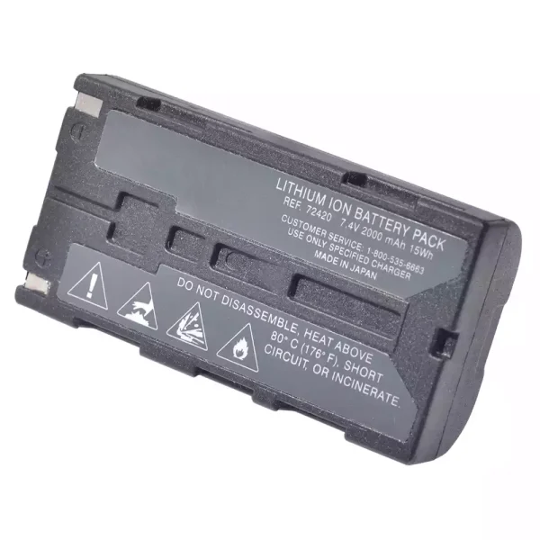 Batteria di ricambio per 72420,welchallyn 14001 14010 14011 14021 14031 - immagine 3
