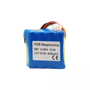 Batteria di ricambio per 8-5000 16-00,RESPIRONICS BiPAP Focus Ventilator