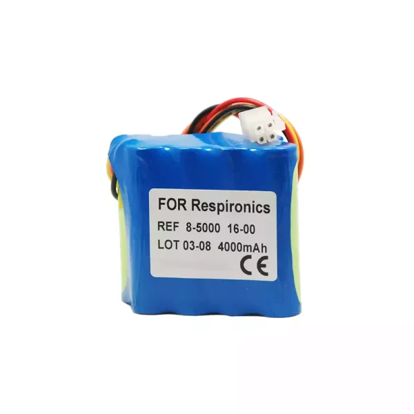Batteria di ricambio per 8-5000 16-00,RESPIRONICS BiPAP Focus Ventilator
