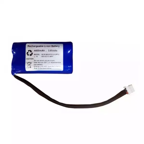 Batteria di ricambio per BIONET SCR18650F22-012PTC Oximete OXY9 Wave