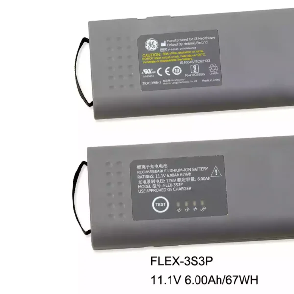 Batteria di ricambio per GE B650 B105 B125 - immagine 2