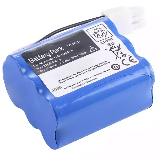 Batteria di ricambio per NIHON KOHDEN SB-752P SVM-7501 - immagine 2