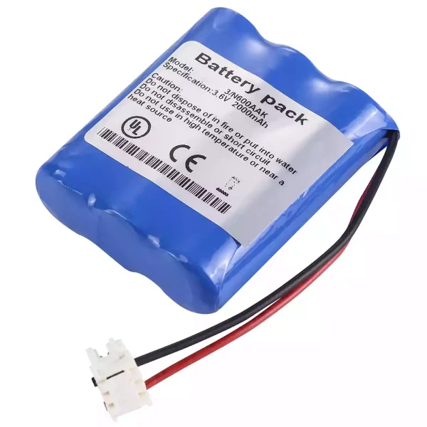 Batteria di ricambio per B.Braun casmed 3/N600AAK NI-AA2000MAH