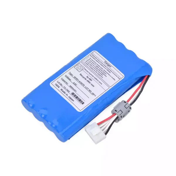Batteria di ricambio per Fukuda FX-7402,FX-7412,FX-7432,FCP-7401,FCP-7411,FCP-7431,FCP-7431S - immagine 2