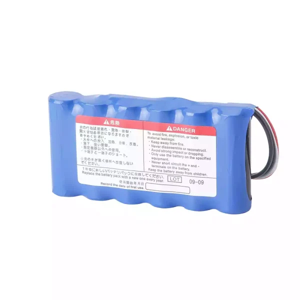 Batteria di ricambio per YS-085P6,NIHON KOHDEN OLV-2700 OLV-2700 K OLG-2800 - immagine 3