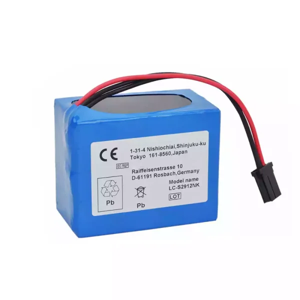 Batteria di ricambio per NIHON KOHDEN TEC-7500 TEC-7511 TEC-7521 TEC-7531 ECG-9522P