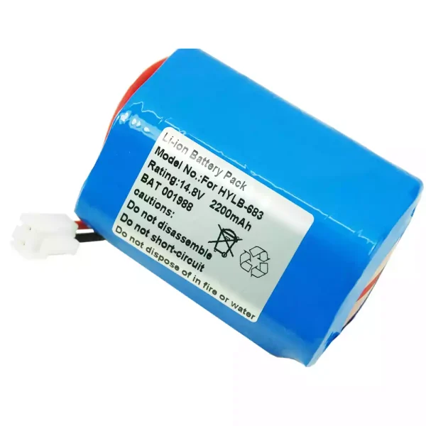 Batteria di ricambio per Biocare ECG-1200,ECG-1210,ECG-1201,FM-801 - immagine 2