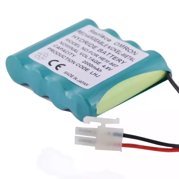 Batteria di ricambio per Omron HEM-907,HEM-907XL,48H907N-AU - immagine 2