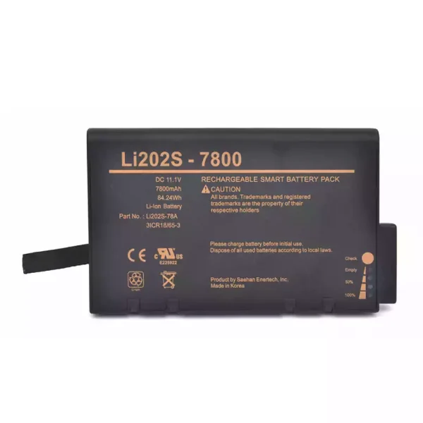 Batteria di ricambio per Spacelabs LI202S-7800,LI202S-78A,146-0127-00