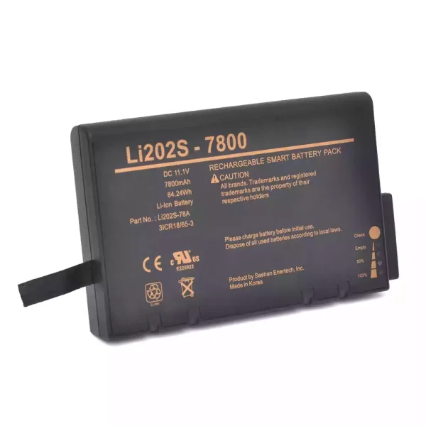Batteria di ricambio per Spacelabs LI202S-7800,LI202S-78A,146-0127-00 - immagine 2