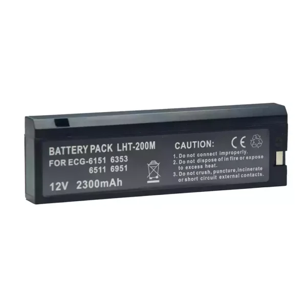 Batteria di ricambio per Dongjiang ECG-11A,ECG-11B,DJAA-12B,XI QUE XD-7100,XD-7200