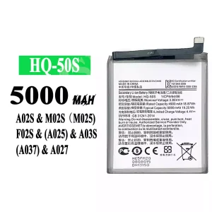 Batteria HQ-50S per Samsung A02S/M02S/M025/F02S/A025/A03S/A037/A027