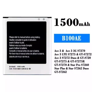 Batteria B100AE per Samsung Ace 3