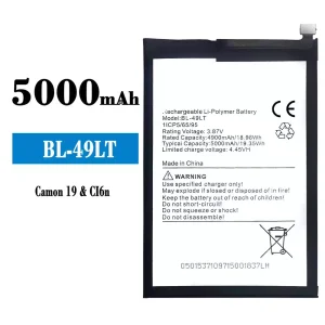 Batteria BL-49LT per Tecno Camon 19