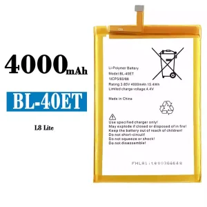 Batteria BL-40ET per Tecno L8 lite