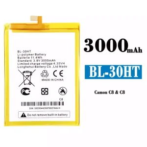 Batteria BL-30HT per Tecno Camon C8
