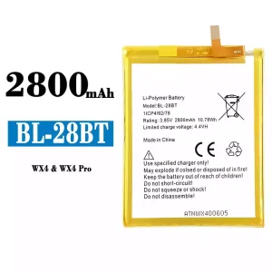 Batteria BL-28BT per Tecno WX4 / WX4 Pro
