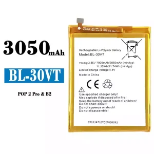 Batteria BL-30VT per Tecno POP 2 Pro / B2