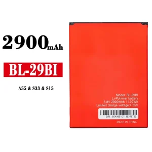 Batteria BL-29BI per ITEL A55 / S33 / S15