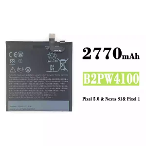 Batteria B2PW4100 per Google Pixel 5.0 / Nexus S1 / Pixel 1