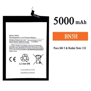 Batteria BN5H per Xiaomi Poco M4 5G / Redmi Note 11E