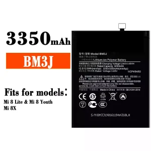 Batteria BM3J per Xiaomi Mi 8 Lite/ Mi 8 Youth / Mi 8X