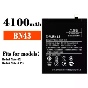 Batteria BN43 per Xiaomi Redmi Note 4X / Redmi Note 4 Pro