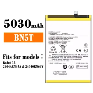 Batteria BN5T per Xiaomi Redmi 13