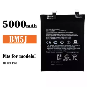 Batteria BM5J per Xiaomi redmi K50 ultra / mi 12T Pro
