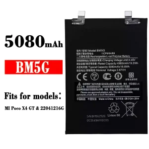 Batteria BM5G per Xiaomi MI Poco X4 GT