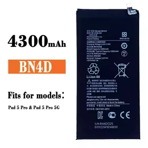 Batteria BN4D per Xiaomi Pad 5 Pro