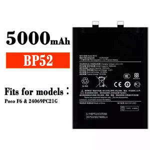 Batteria BP52 per Xiaomi Poco F6