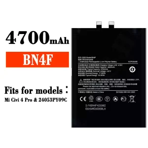 Batteria BN4F per Xiaomi Mi Civi 4 Pro