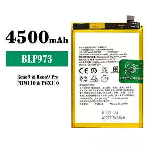 Batteria BLP973 per OPPO Reno 9/Reno 9 Pro