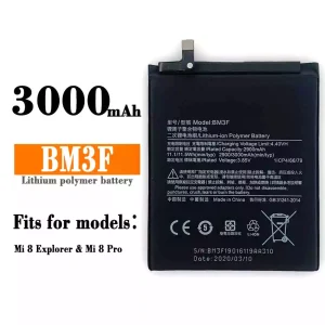 Batteria BM3F per Xiaomi Mi 8 Explorer / Mi 8 Pro