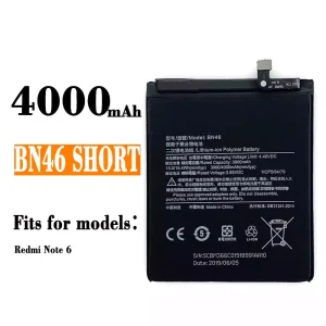 Batteria BN46 per Xiaomi Redmi note 6