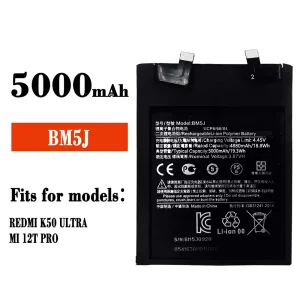 Batteria BM5J per Xiaomi Redmi K50 ultra / MI 12T Pro