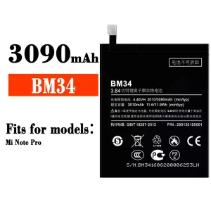 Batteria BM34 per Xiaomi MI NOTE PRO
