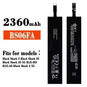 Batteria BS06FA per xiaomi Black Shark 3 / Black Shark 3S