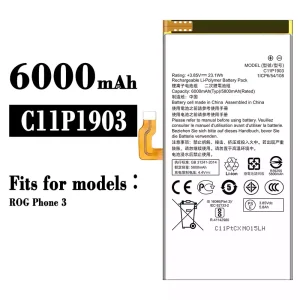Batteria C11P1903 per Asus ROG Phone 3