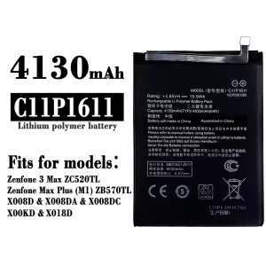 Batteria C11P1611 per Asus Zenfone 3 Max / Zenfone Max Plus(M1)