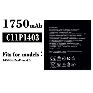 Batteria C11P1403 per Asus ZenFone 4.5