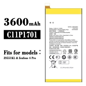 Batteria C11P1701 per Asus Zenfone 4 Pro