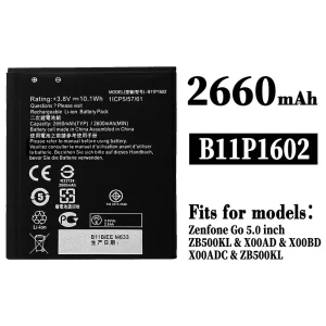 Batteria B11P1602 per Asus Zenfone Go 5.0 inch