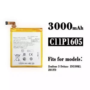 Batteria C11P1605 per Asus ZenFone 3 Deluxe