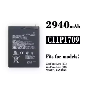 Batteria C11P1709 per Asus Zenfone Live(L1) / Zenfone Live(L2)