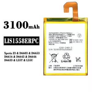 Batteria LIS1558ERPC per Sony Xperia Z3