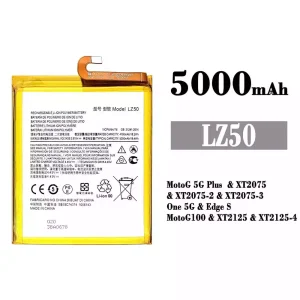 Batteria LZ50 per Motorola MotoG 5G Plus / One 5G / Edge S / Moto G100